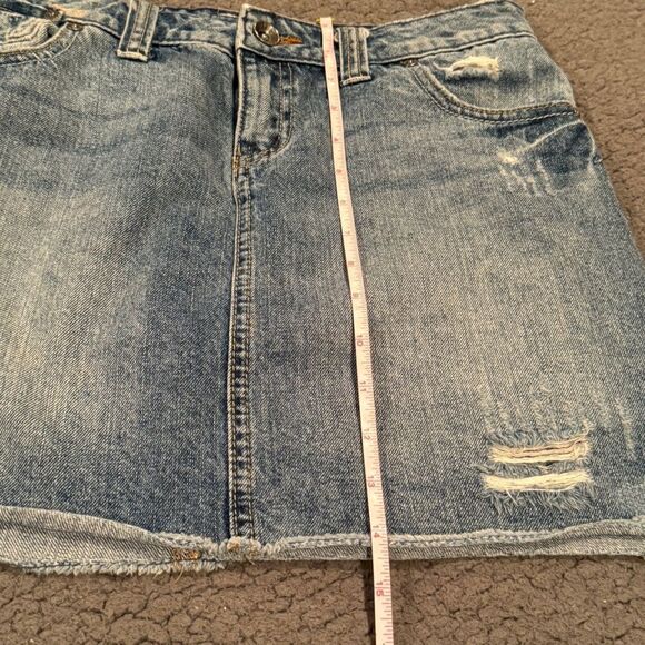 Apt 9 Jean Skirt  Size 6 Denim - Picture 6 of 7